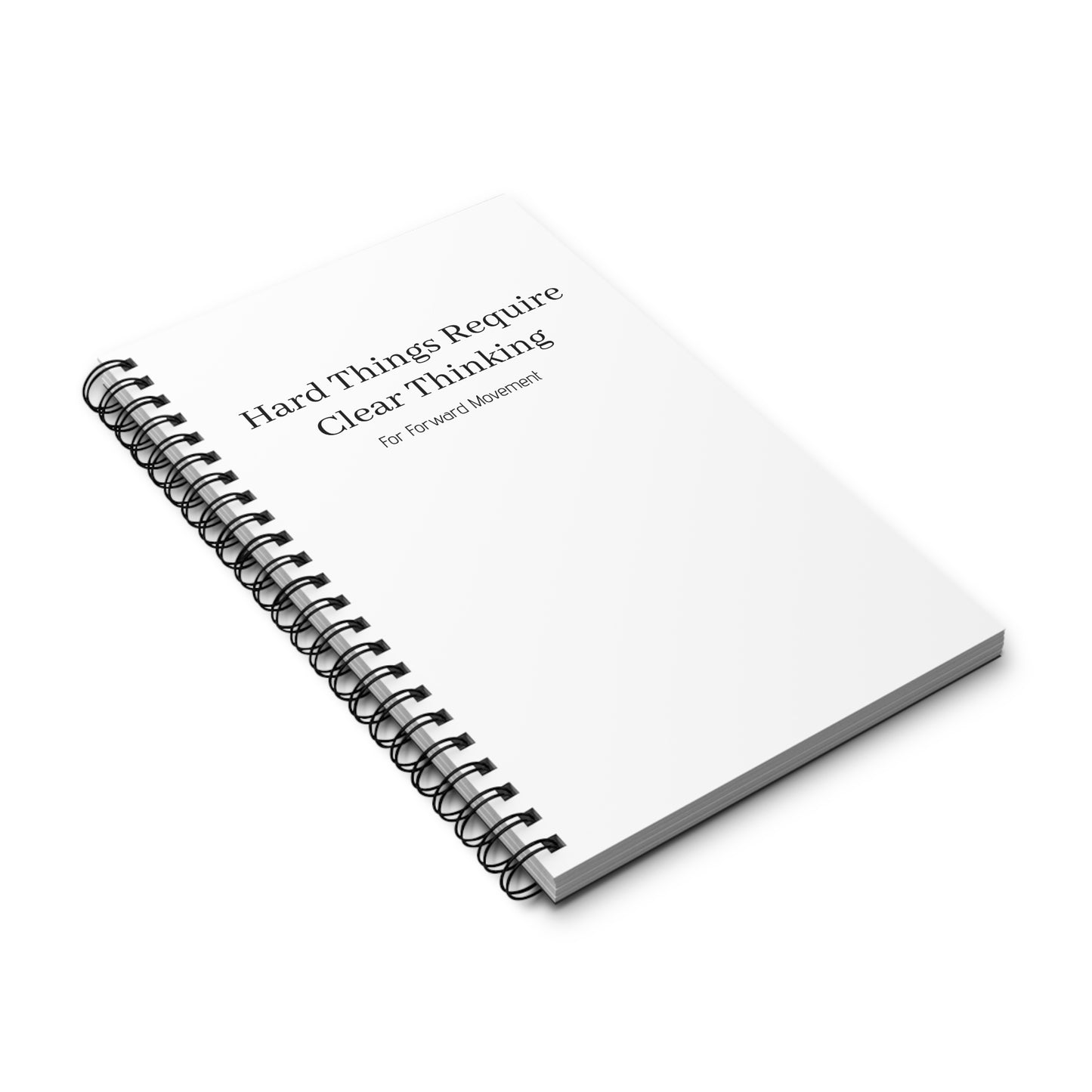 Spiral Journal (Blank/Lined Pages)