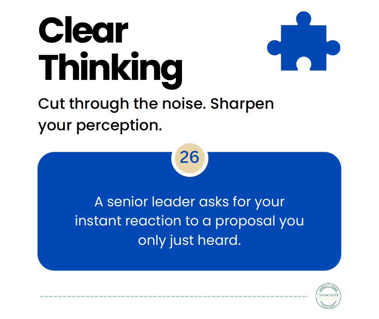 Clear Thinking Deck™