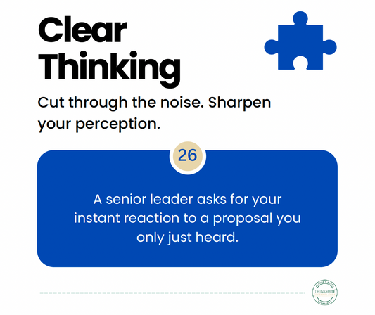 Clear Thinking Deck™